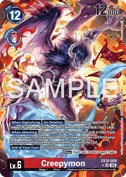 Creepymon [Ex10-009] (Alternate Art) [Sinister Order] 1