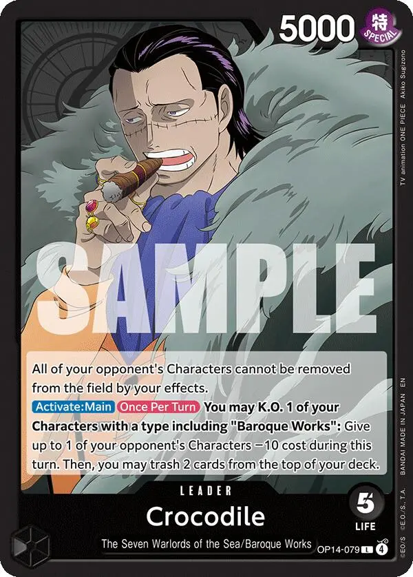 Crocodile (Op14-079) [The Azure Sea's Seven] 1