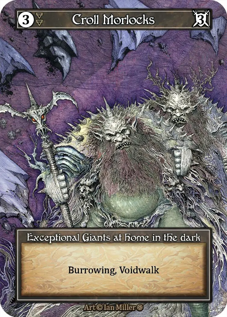 Croll Morlocks (Foil) [Gothic] 1
