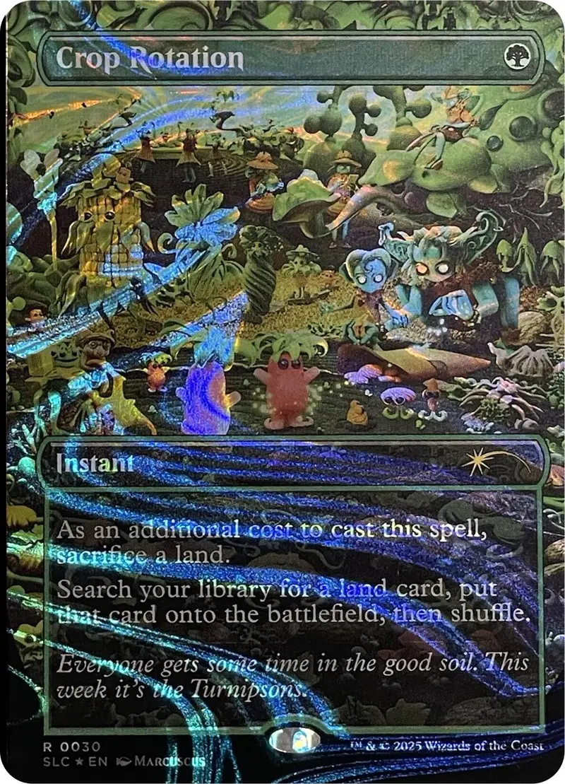 Crop Rotation (Halo Foil) [Secret Lair Countdown Kit] 1
