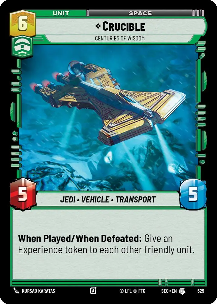 Crucible - Centuries Of Wisdom (Foil) (629) (629) [Secrets Of Power] 1