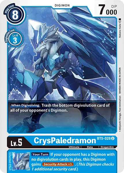 Cryspaledramon [Bt5-028] [Battle Of Omni] 1