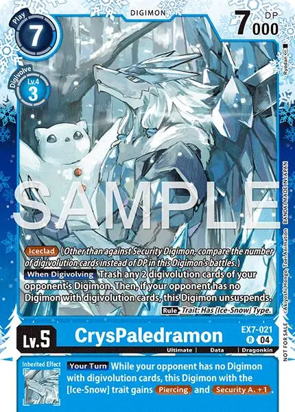Cryspaledramon [Ex7-021] (Regulation Battle Vol. 4 Winner) [Digimon Liberator] 1