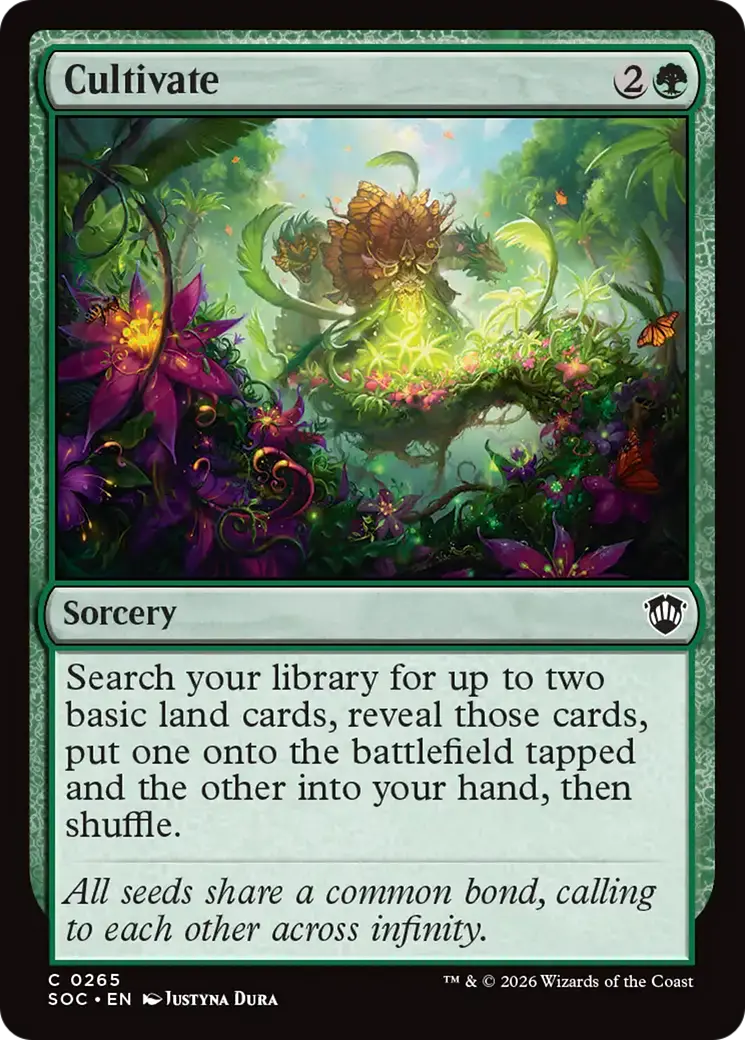 Cultivate [Secrets Of Strixhaven Commander] 1