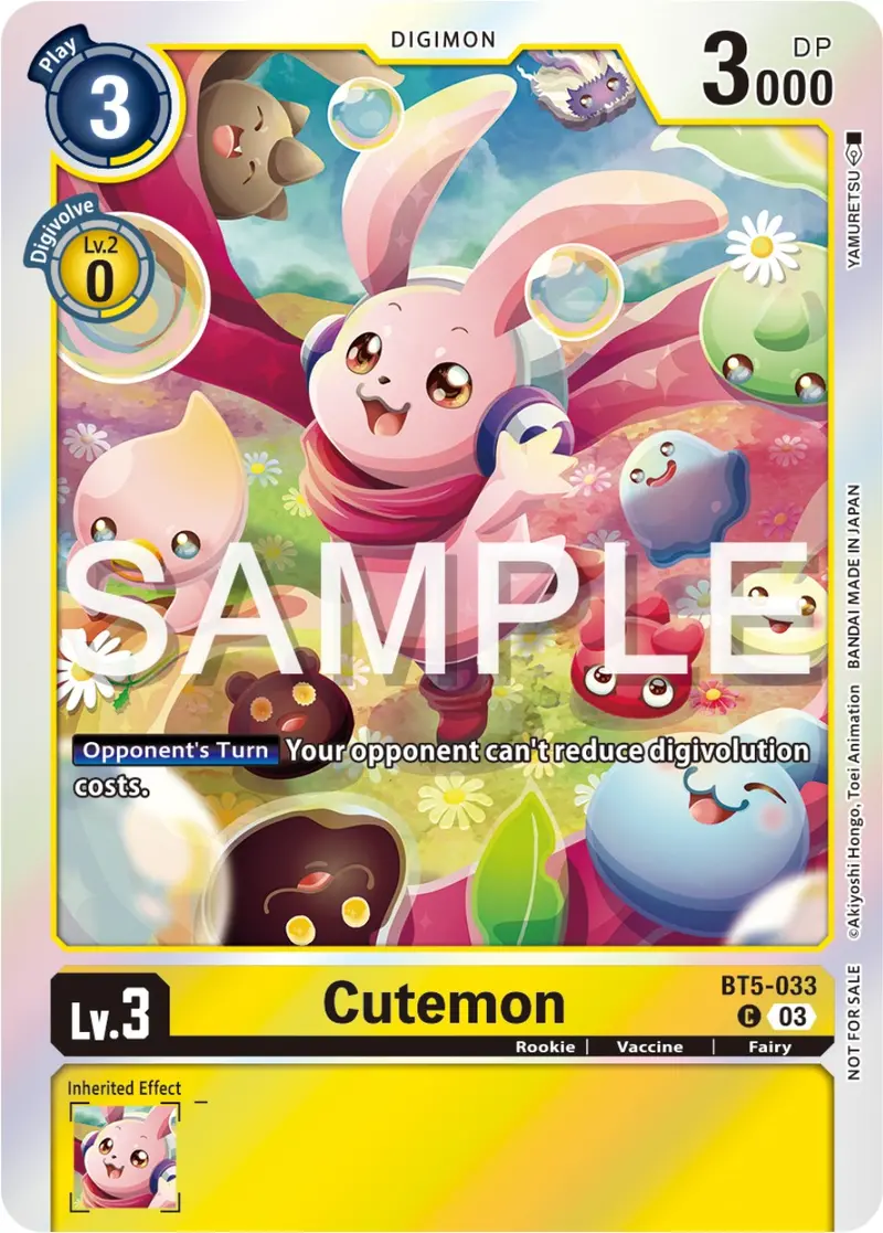 Cutemon [Bt5-033] (Winner Pack -Exceed Apocalypse-) [Battle Of Omni Promos] 1