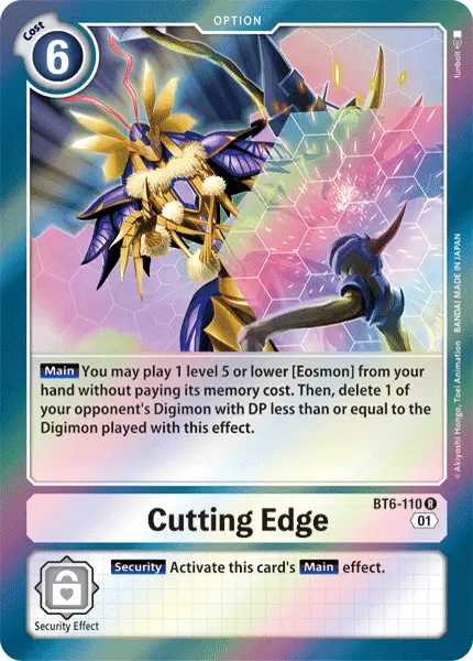 Cutting Edge [Bt6-110] [Double Diamond] 1