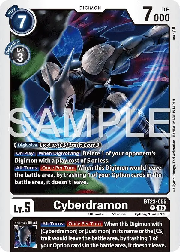 Cyberdramon [Bt23-055] [Hackers' Slumber] 1