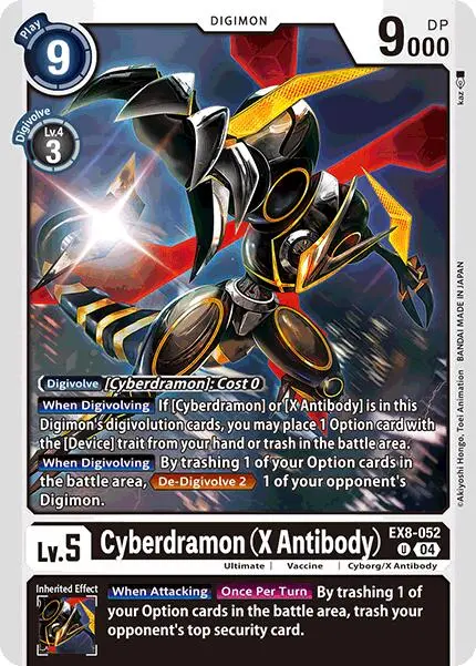 Cyberdramon (X Antibody) [Ex8-052] [Chain Of Liberation] 1