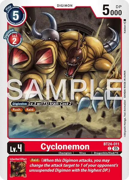 Cyclonemon [Bt24-011] [Time Stranger] 1