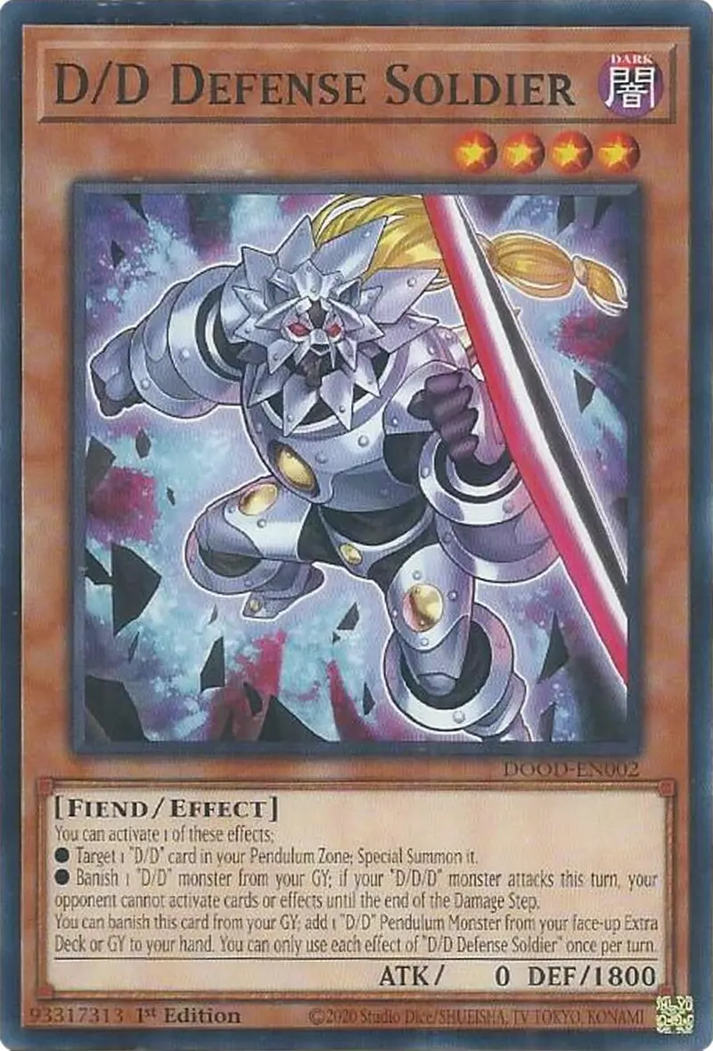 D/D Defense Soldier [Dood-En002] Common 1