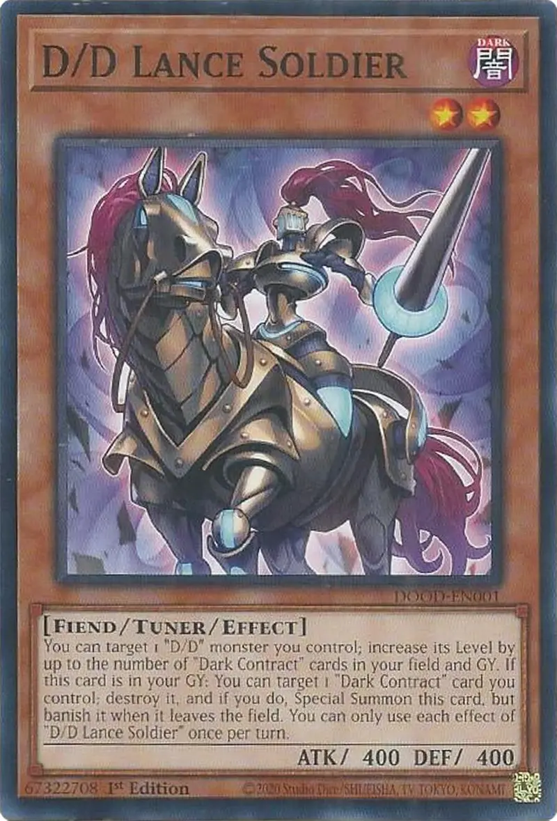 D/D Lance Soldier [Dood-En001] Common 1