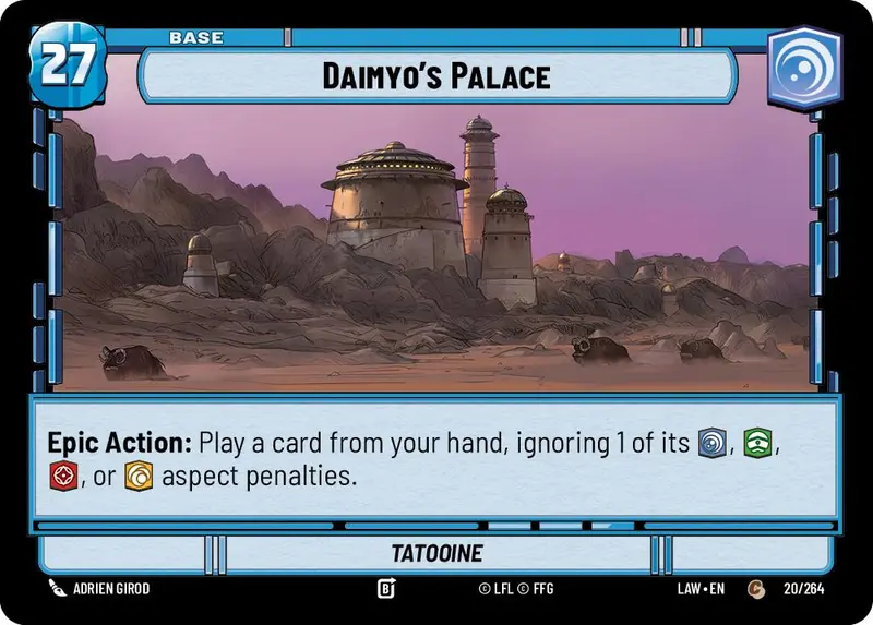 Daimyo's Palace // Credit (20 // T01) (20 // T01) [A Lawless Time] 1