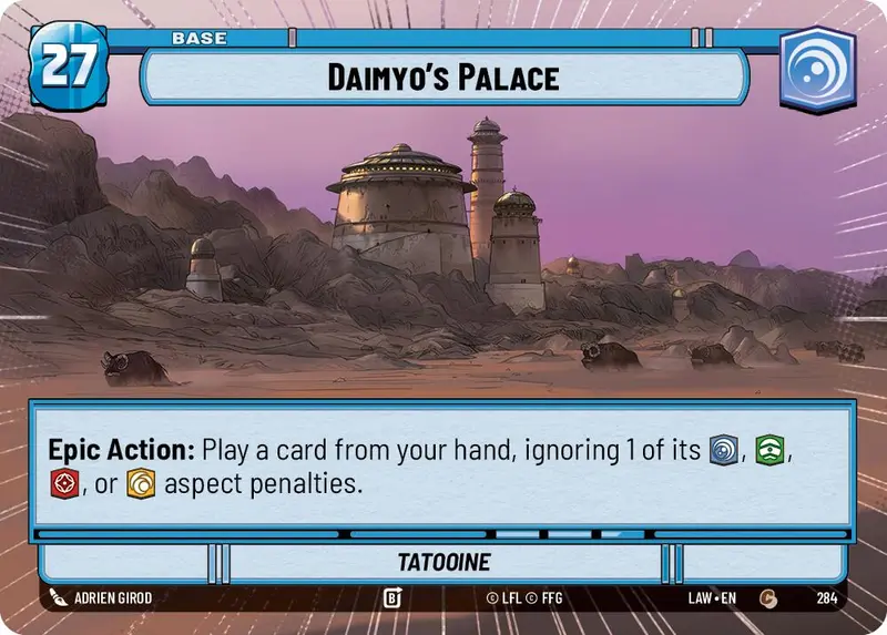 Daimyo's Palace // Credit (284 // T04) (Hyperspace) (284 // T04) [A Lawless Time] 1