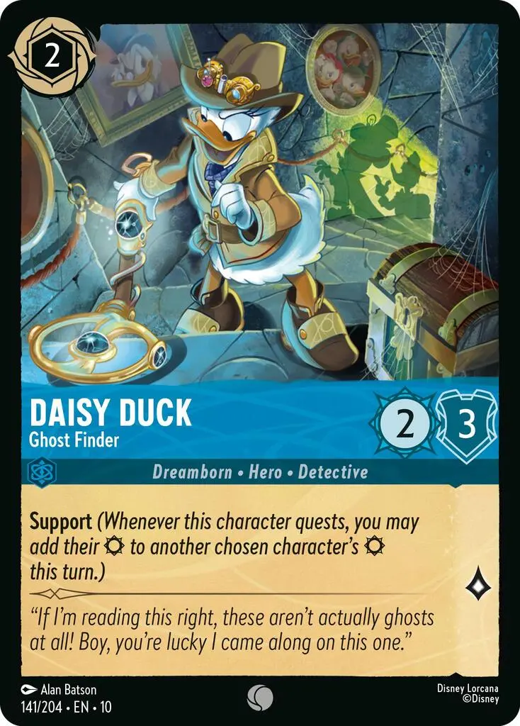 Daisy Duck - Ghost Finder (141/204) [Whispers In The Well] 1