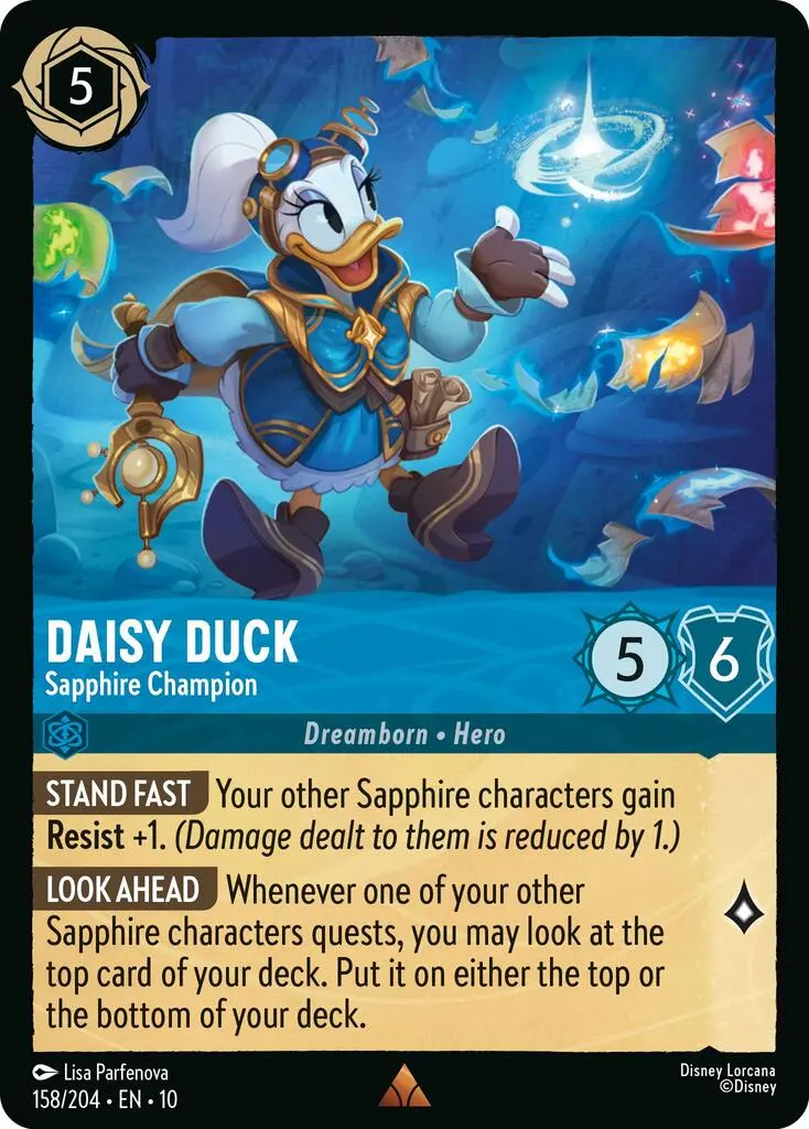 Daisy Duck - Sapphire Champion (158/204) [Whispers In The Well] 1
