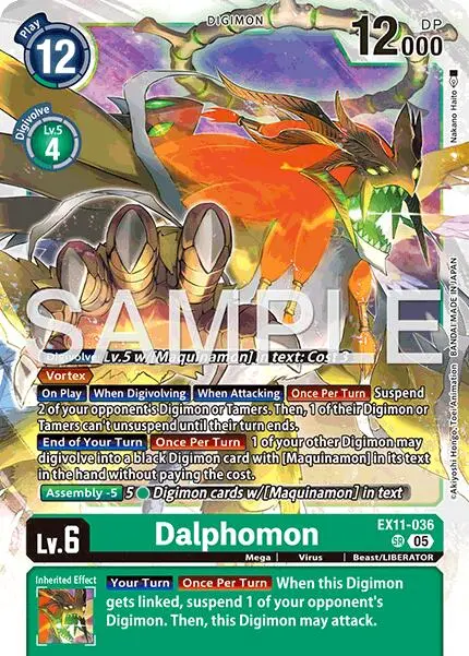 Dalphomon [Ex11-036] [Dawn Of Liberator] 1