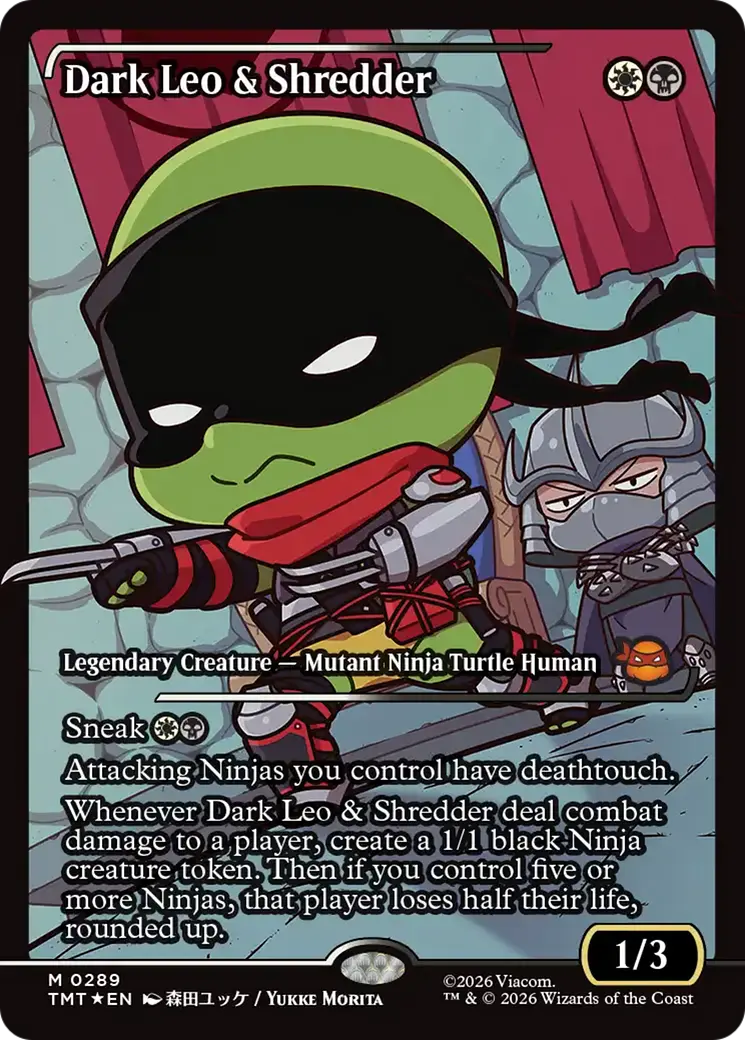 Dark Leo & Shredder (Showcase) [Teenage Mutant Ninja Turtles] 1
