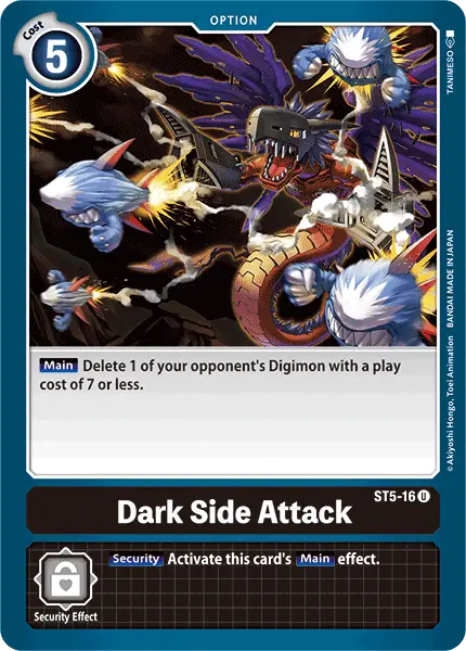 Dark Side Attack [St5-16] [Starter Deck: Machine Black] 1