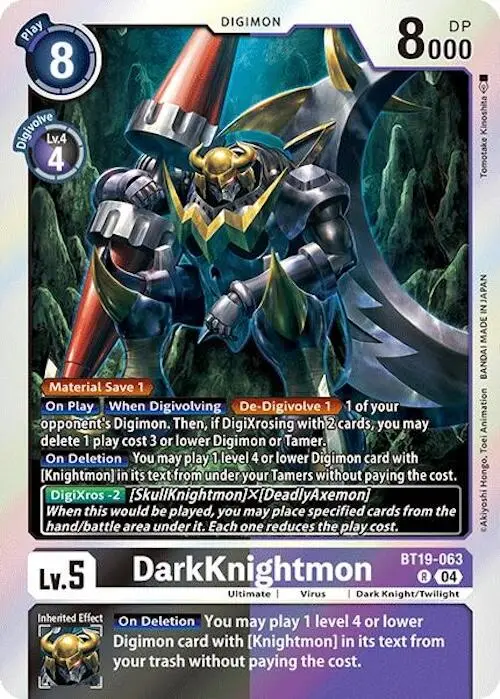 Darkknightmon [Bt19-063] [Release Special Booster Ver.2.0] 1