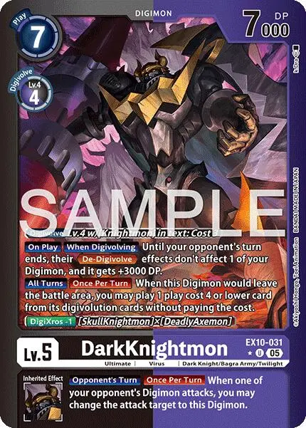 Darkknightmon [Ex10-031] (Limited Foil) [Sinister Order] 1