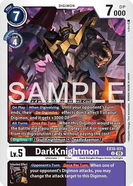 Darkknightmon [Ex10-031] [Sinister Order] 1