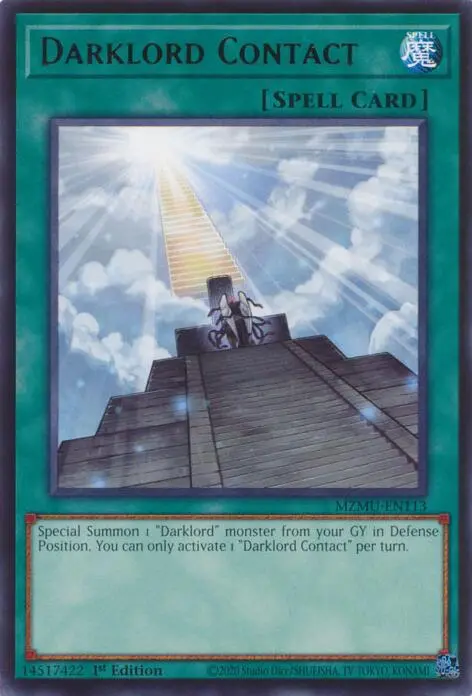 Darklord Contact [Mzmu-En113] Rare 1