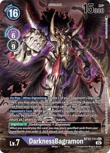 Darknessbagramon [Bt12-111] (Alternate Art) [Across Time] 1