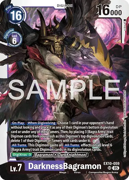 Darknessbagramon [Ex10-059] [Sinister Order] 1
