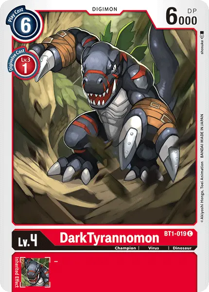 Darktyrannomon [Bt1-019] [Release Special Booster Ver.1.0] 1