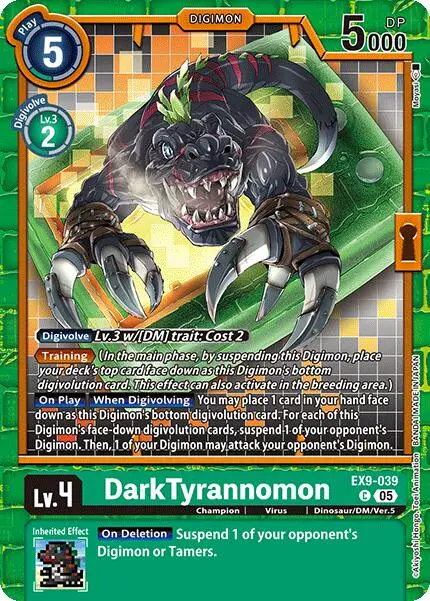 Darktyrannomon [Ex9-039] [Versus Monsters] 1