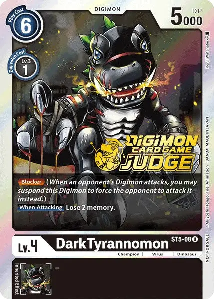 Darktyrannomon [St5-08] (Judge Pack 1) [Starter Deck: Machine Black Promos] 1