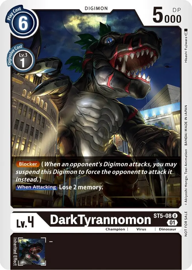 Darktyrannomon [St5-08] (Winner Pack X Record) [Starter Deck: Machine Black Promos] 1
