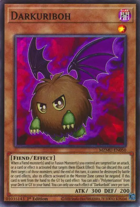 Darkuriboh [Mzmu-En050] Super Rare 1