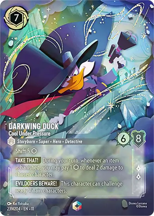 Darkwing Duck - Cool Under Pressure (Enchanted) (239/204) [Winterspell] 1