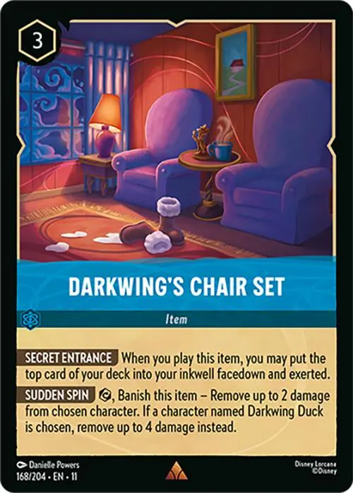 Darkwing's Chair Set (168/204) [Winterspell] 1