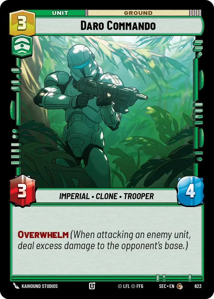 Daro Commando (623) (Foil) (623) [Secrets Of Power] 1