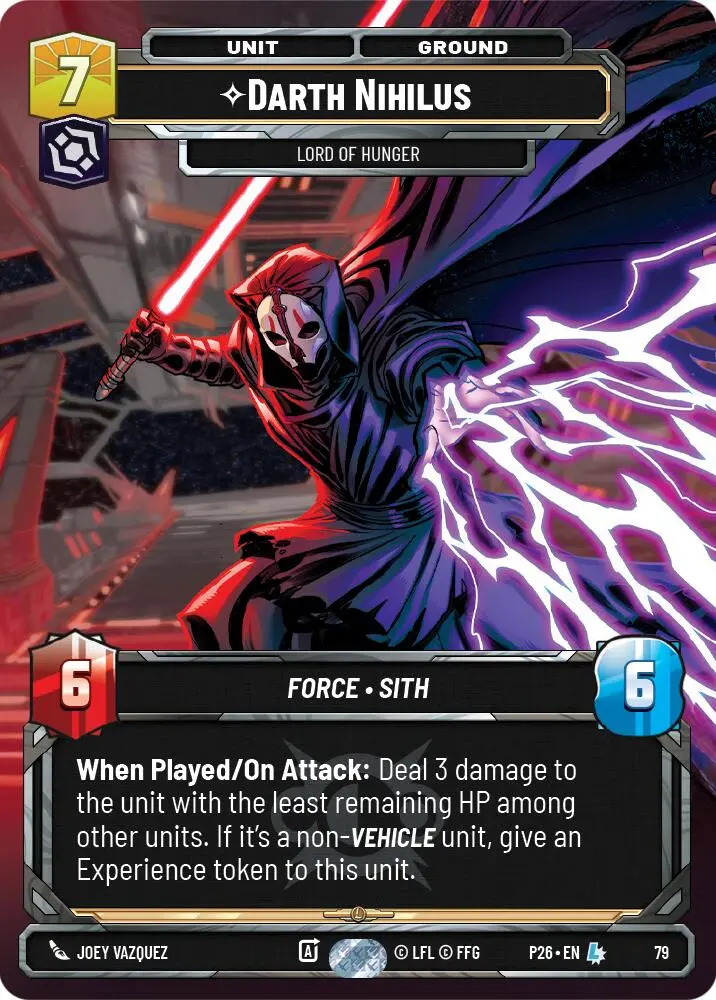 Darth Nihilus - Lord Of Hunger (79) (79) [Sector And Regional Promos: Season 1] 1