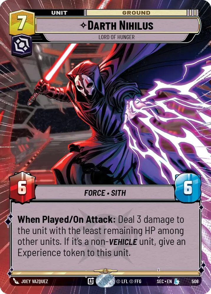 Darth Nihilus - Lord Of Hunger (Hyperspace) (508) (508) [Secrets Of Power] 1