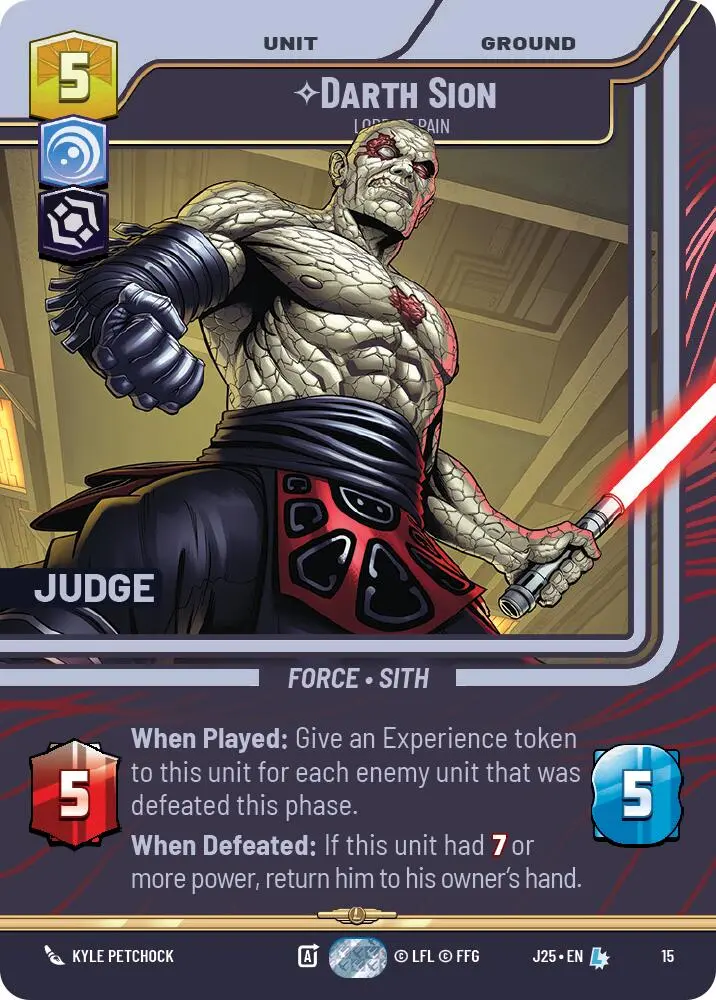 Darth Sion - Lord Of Pain (15) (15) [Judge Promos] 1