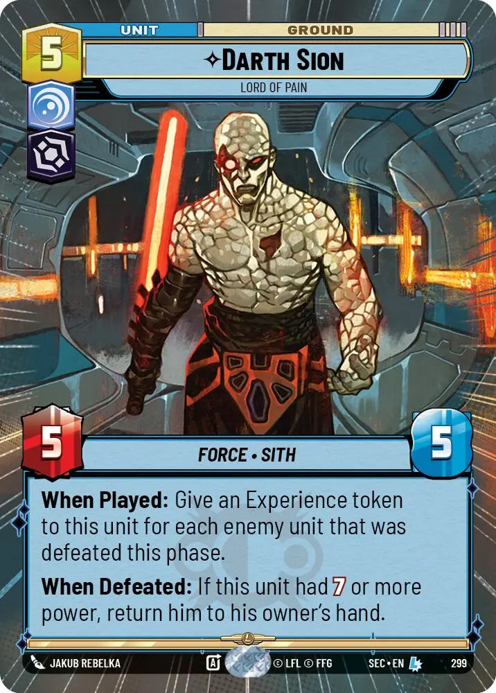 Darth Sion - Lord Of Pain (Hyperspace) (299) (299) [Secrets Of Power] 1