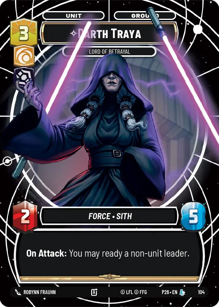 Darth Traya - Lord Of Betrayal (104) (104) [Sector And Regional Promos: Season 1] 1