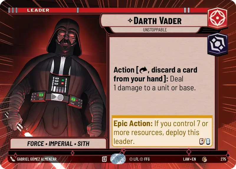 Darth Vader - Unstoppable (Hyperspace) (275) (275) [A Lawless Time] 1