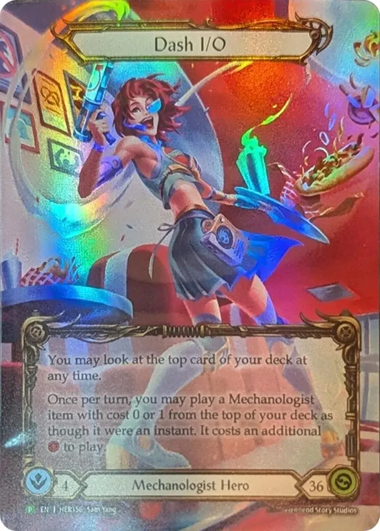 Dash I/O [Her0156] (Promo)  Rainbow Foil 1