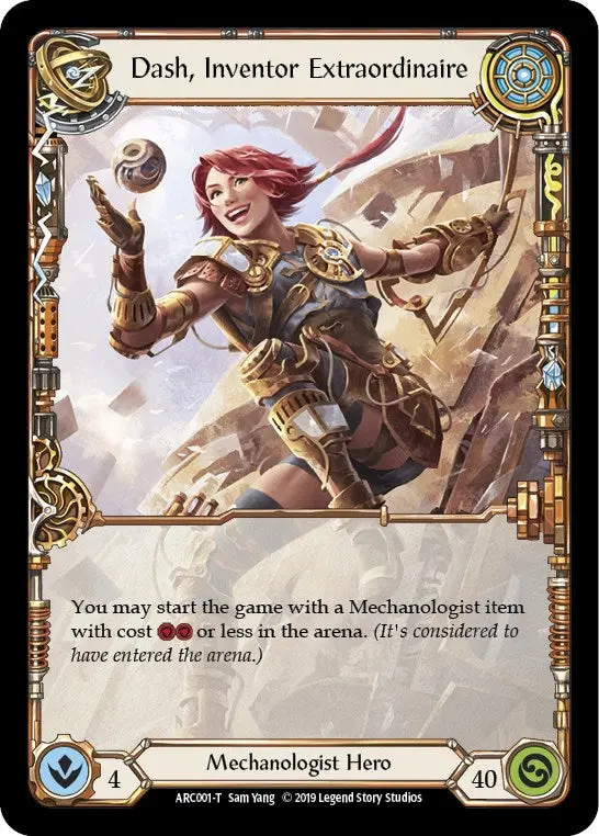 Dash, Inventor Extraordinaire // Kano, Dracai Of Aether [Arc001 // Arc113] (Arcane Rising) 1