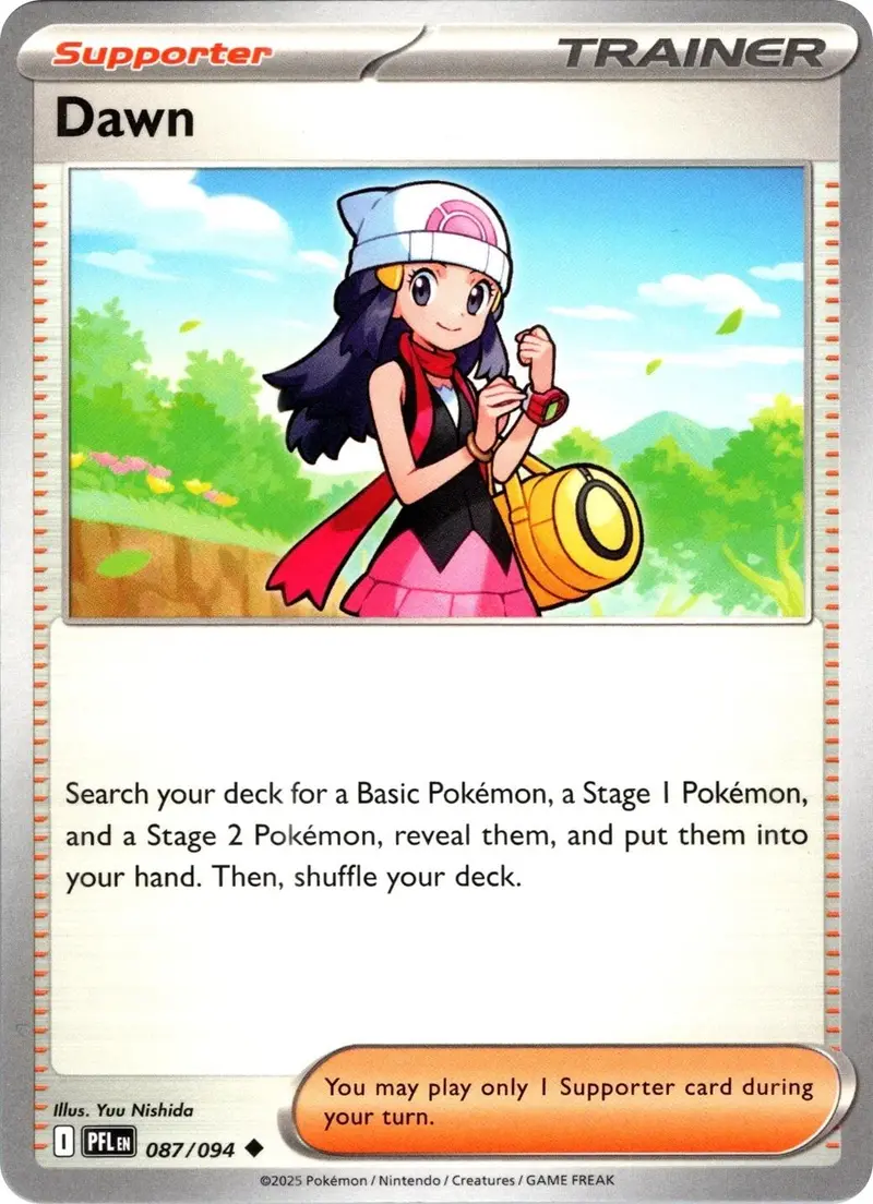 Dawn (087/094) [Mega Evolution: Phantasmal Flames] 1
