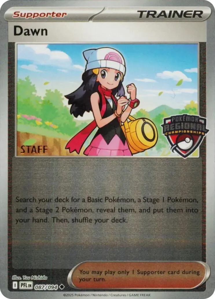 Dawn (087/094) (Regional Championship) [Staff] [League & Championship Cards] 1
