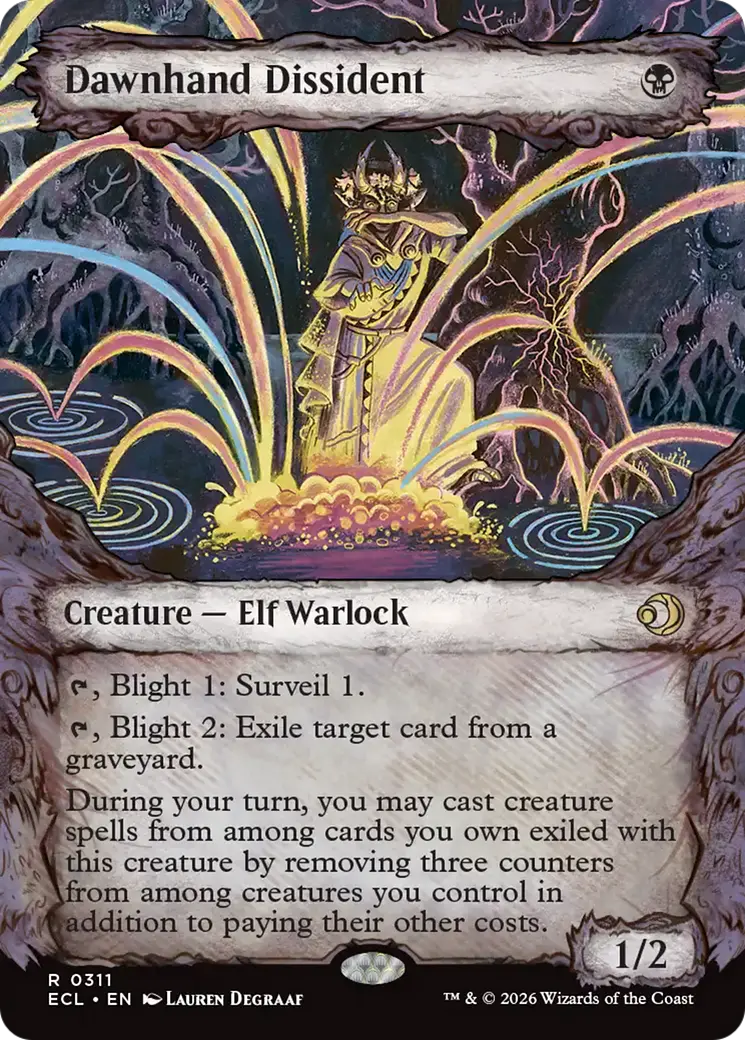 Dawnhand Dissident (Showcase) [Lorwyn Eclipsed] 1