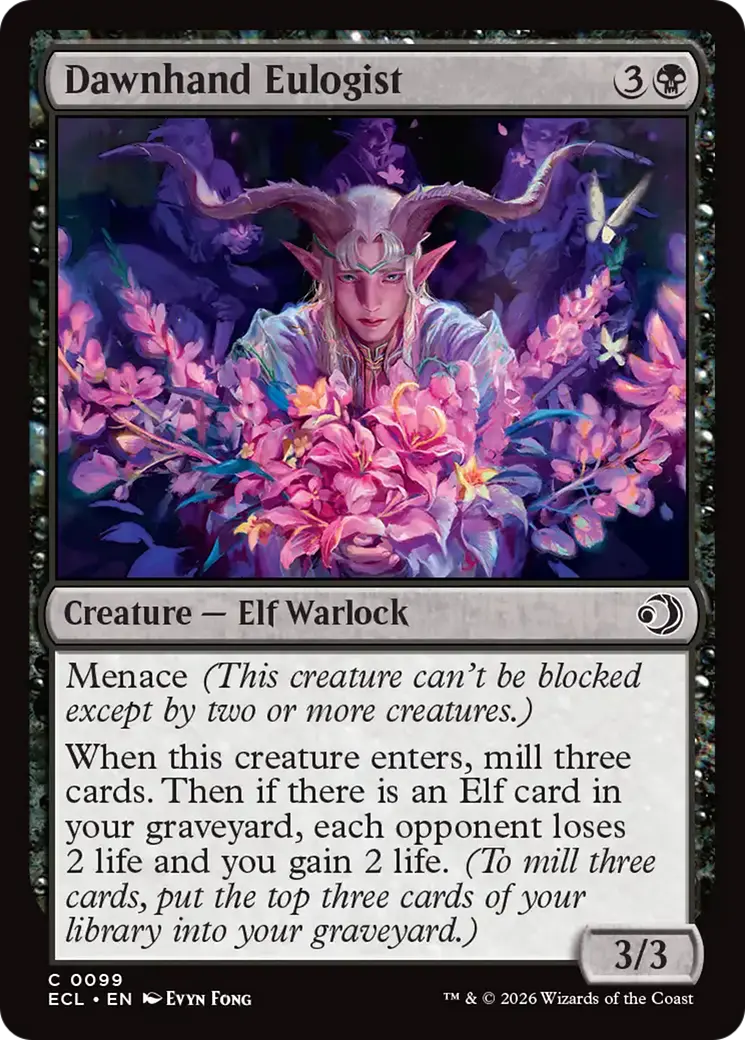Dawnhand Eulogist [Lorwyn Eclipsed] 1