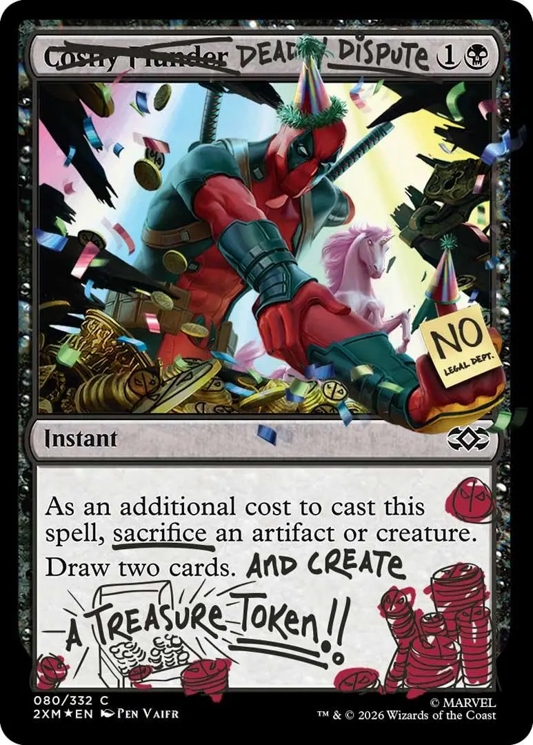 Deadly Dispute (080) (Pool Party Foil) [Secret Lair Drop Series] 1
