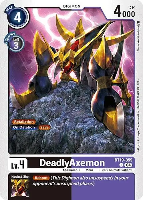 Deadlyaxemon [Bt19-059] [Release Special Booster Ver.2.0] 1
